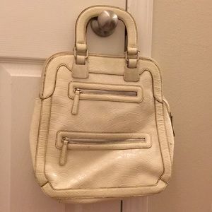 Used white Attention handbag 👜